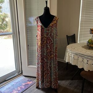 attitudes by renee Maxi Dress 3XP Floral